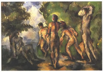 休息の水浴者 ポール・セザンヌ Oil Paintings